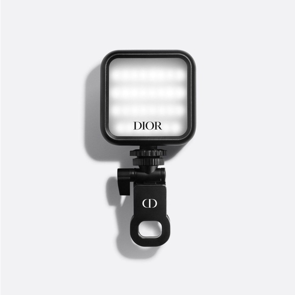 Dior Other - Dior Black Frame LED Clip Light with White Panel